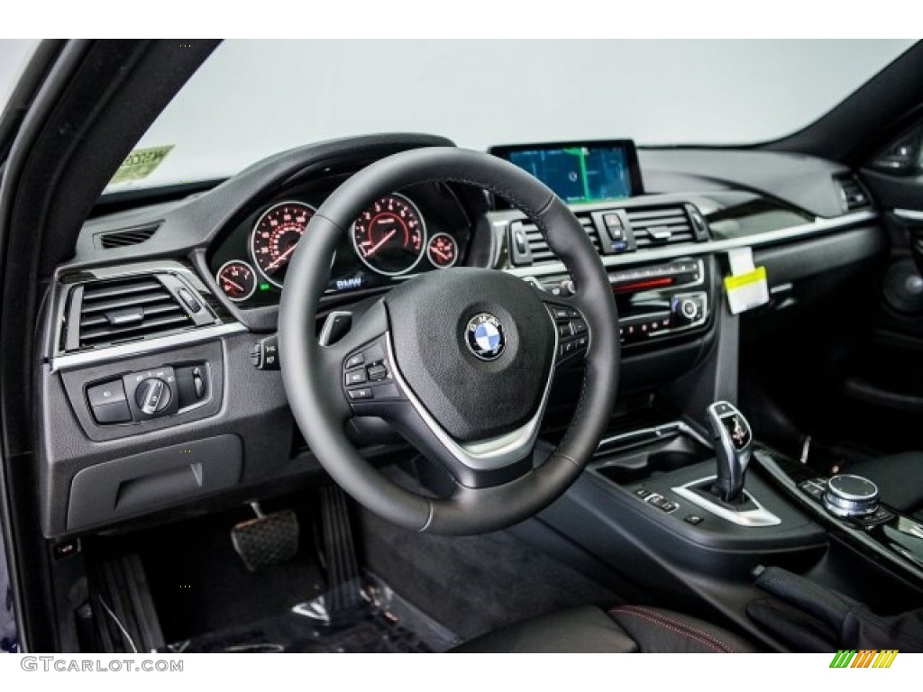 2017 4 Series 440i Coupe - Imperial Blue Metallic / Black photo #6