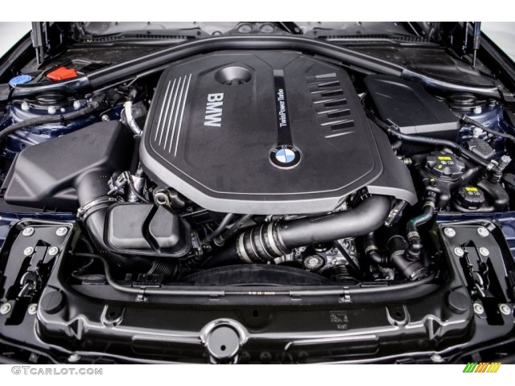 2017 4 Series 440i Coupe - Imperial Blue Metallic / Black photo #8