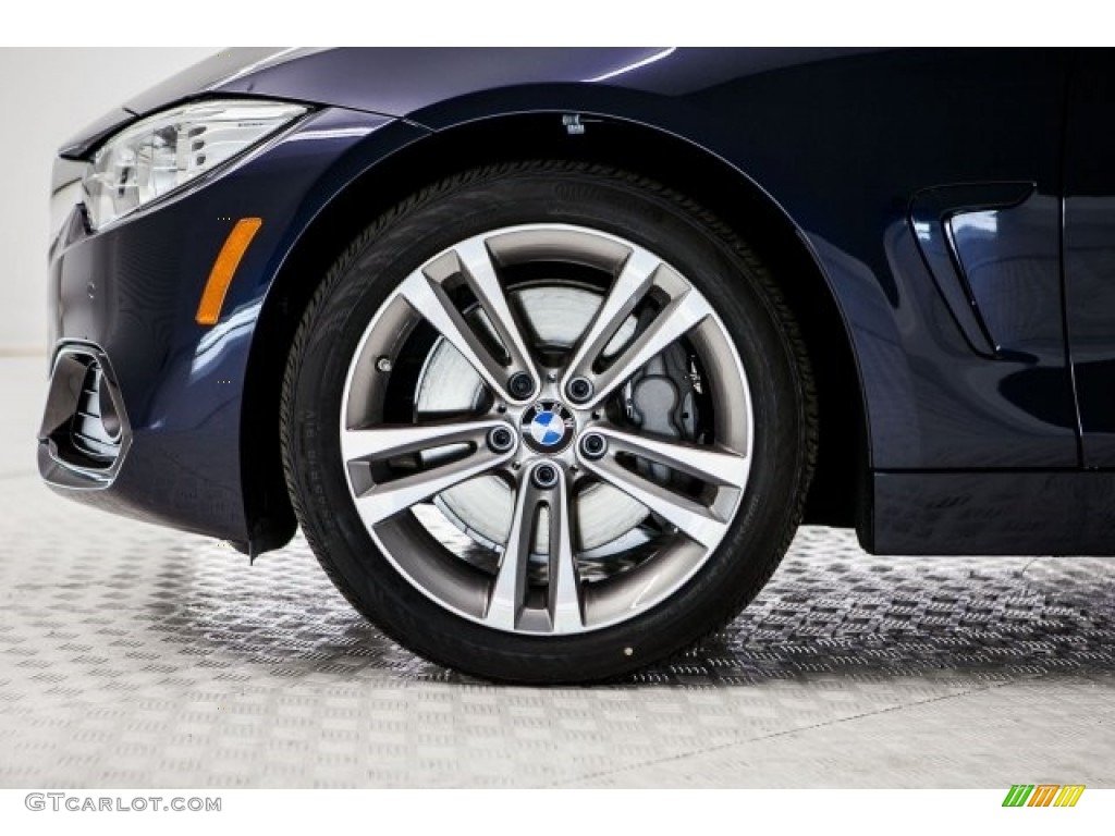 2017 4 Series 440i Coupe - Imperial Blue Metallic / Black photo #9