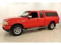 2011 Torch Red Ford Ranger XLT SuperCab 4x4  photo #3