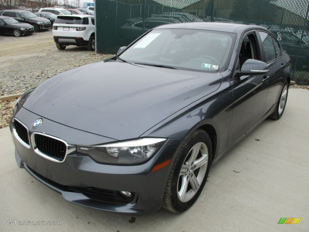 2014 3 Series 320i xDrive Sedan - Mineral Grey Metallic / Black photo #7