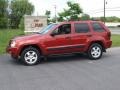 2005 Inferno Red Crystal Pearl Jeep Grand Cherokee Laredo 4x4  photo #1