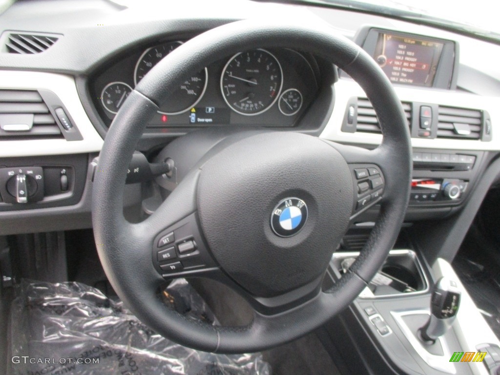 2014 3 Series 320i xDrive Sedan - Mineral Grey Metallic / Black photo #15
