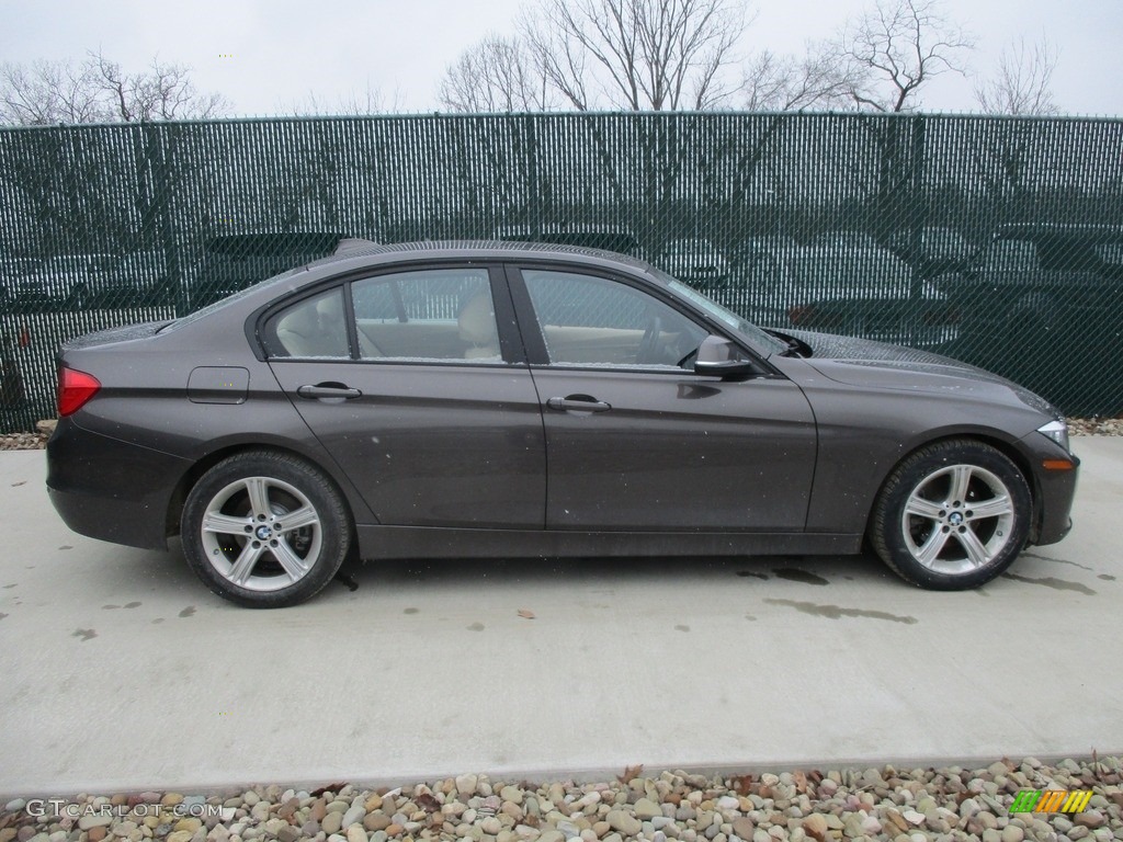 2014 3 Series 320i xDrive Sedan - Mojave Metallic / Venetian Beige photo #2