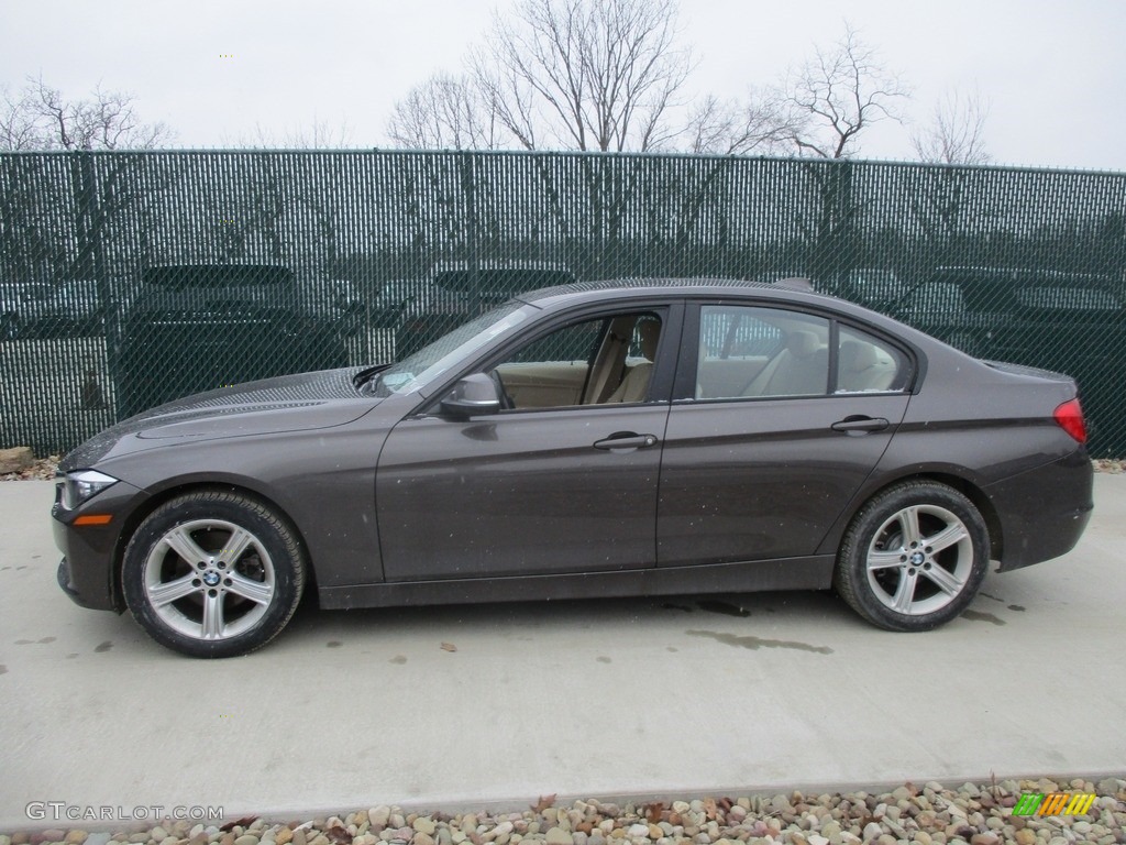 2014 3 Series 320i xDrive Sedan - Mojave Metallic / Venetian Beige photo #8