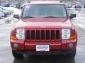 2006 Inferno Red Pearl Jeep Commander 4x4  photo #3