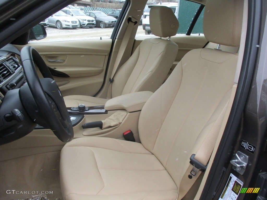 2014 3 Series 320i xDrive Sedan - Mojave Metallic / Venetian Beige photo #13