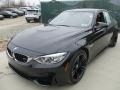 Black Sapphire Metallic 2017 BMW M3 Sedan Exterior