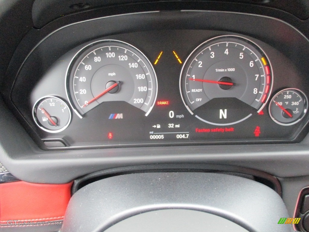 2017 BMW M3 Sedan Gauges Photo #117939842