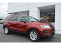 2017 Ruby Red Ford Explorer FWD  photo #1
