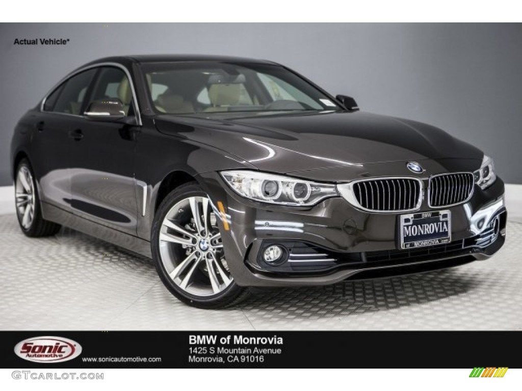 2017 4 Series 430i Gran Coupe - Jatoba Brown Metallic / Venetian Beige/Black photo #1