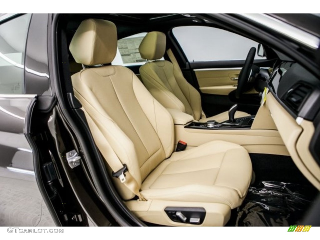 2017 4 Series 430i Gran Coupe - Jatoba Brown Metallic / Venetian Beige/Black photo #2