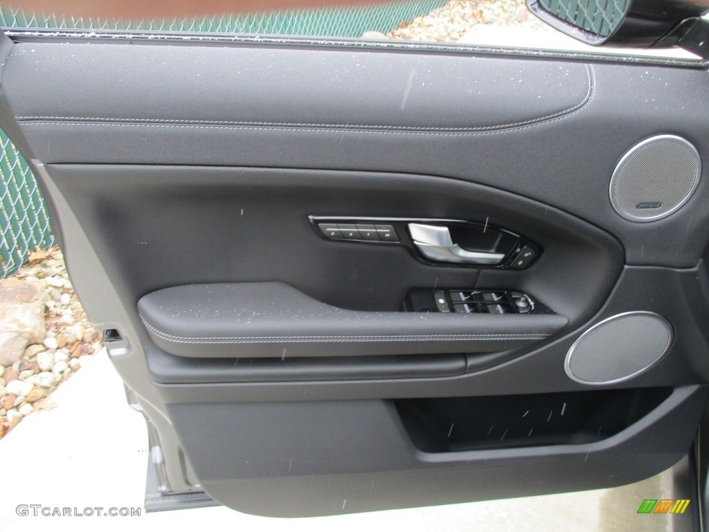 2017 Land Rover Range Rover Evoque SE Premium Ebony/Ebony Door Panel Photo #117940634