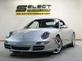 Arctic Silver Metallic 2006 Porsche 911 Carrera 4S Cabriolet