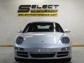 Arctic Silver Metallic - 911 Carrera 4S Cabriolet Photo No. 2