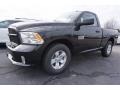 Brilliant Black Crystal Pearl 2017 Ram 1500 Express Regular Cab