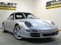Arctic Silver Metallic - 911 Carrera 4S Cabriolet Photo No. 10