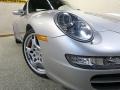 Arctic Silver Metallic - 911 Carrera 4S Cabriolet Photo No. 11