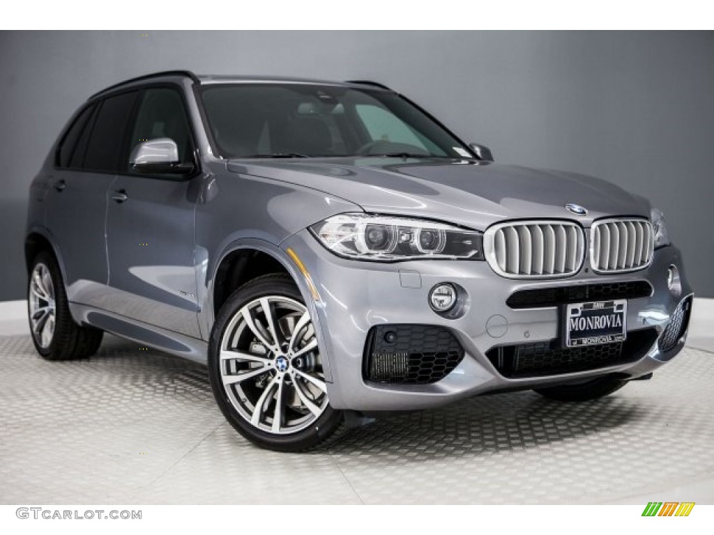 Space Gray Metallic 2017 BMW X5 xDrive50i Exterior Photo #117941339