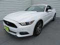 2016 Oxford White Ford Mustang EcoBoost Coupe  photo #3