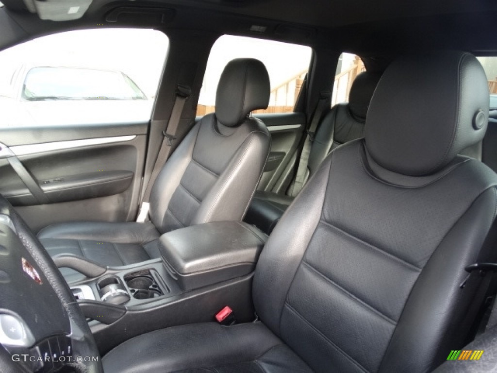 2008 Cayenne Tiptronic - Crystal Silver Metallic / Black photo #12