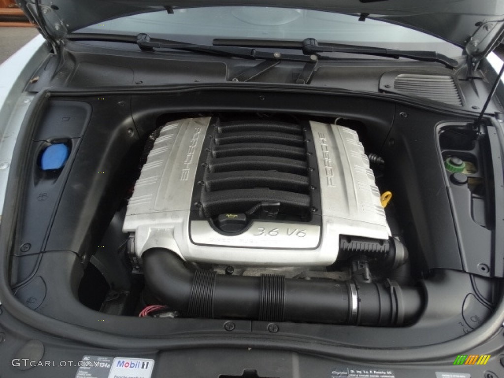 2008 Cayenne Tiptronic - Crystal Silver Metallic / Black photo #19