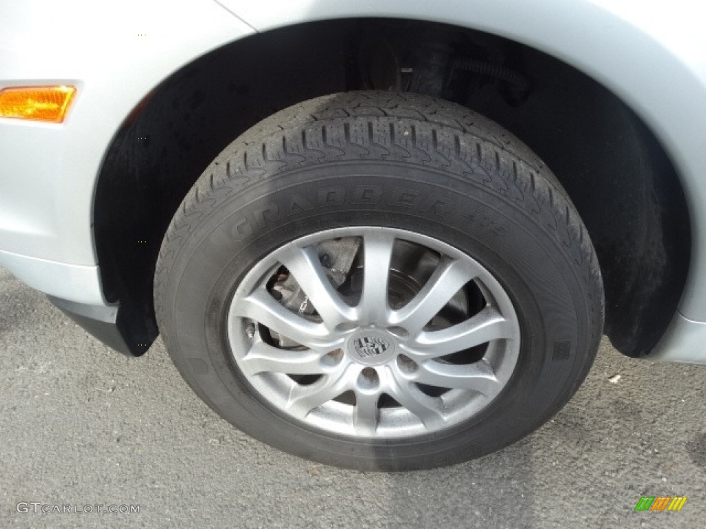 2008 Cayenne Tiptronic - Crystal Silver Metallic / Black photo #22