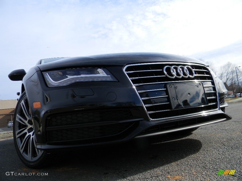 2012 A7 3.0T quattro Prestige - Havanna Black Metallic / Nougat Brown photo #1