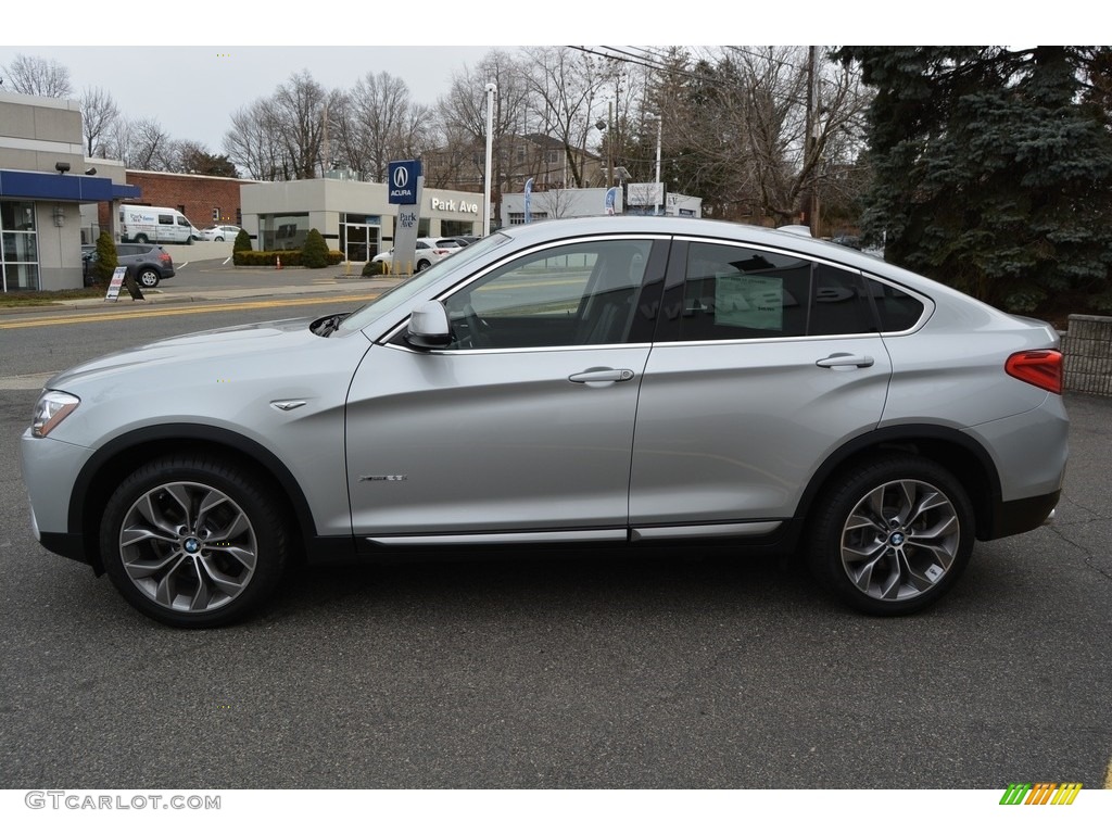 Glacier Silver Metallic 2017 BMW X4 xDrive28i Exterior Photo #117942572