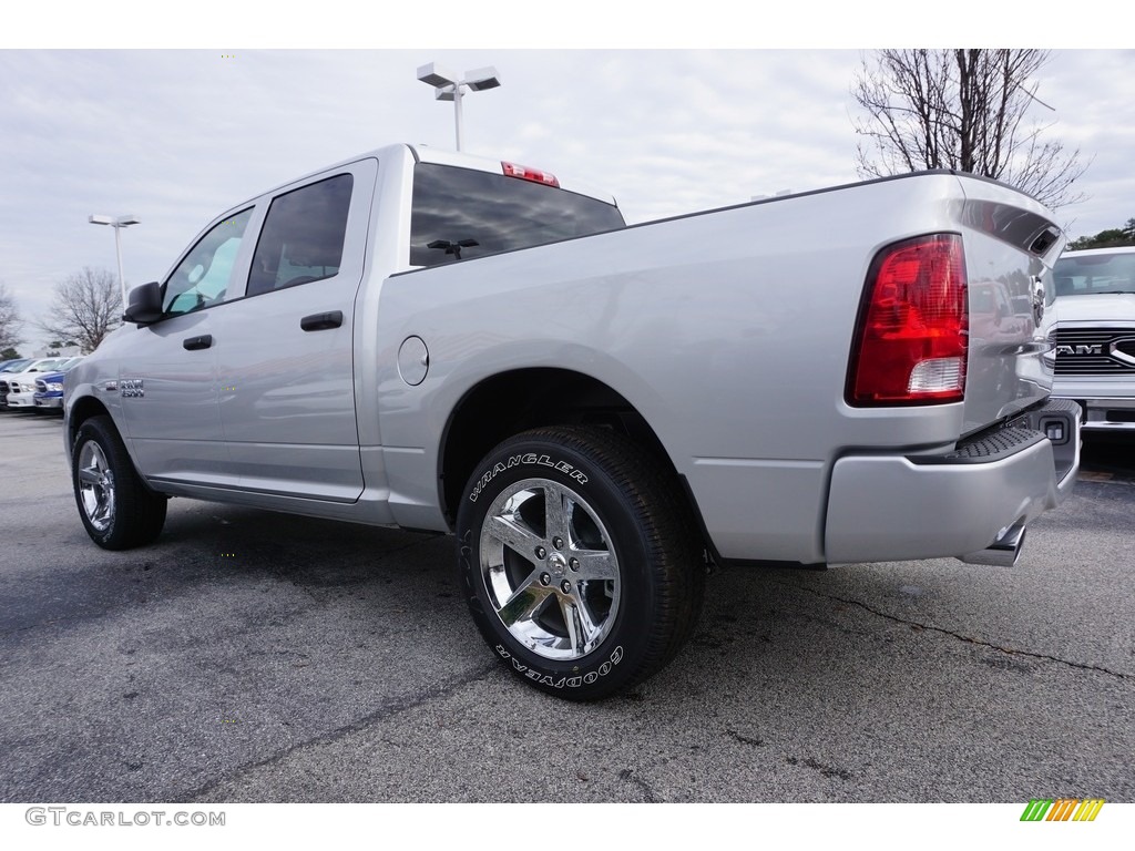 2017 1500 Express Crew Cab - Bright Silver Metallic / Black/Diesel Gray photo #2