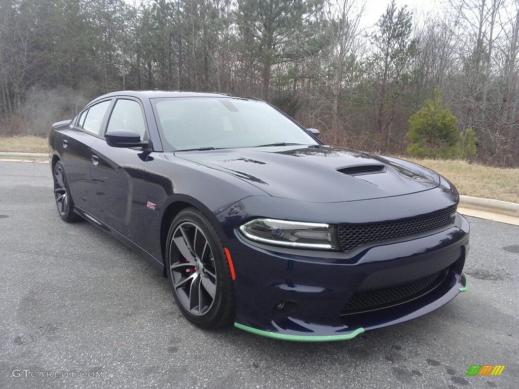 Contusion Blue 2017 Dodge Charger R/T Scat Pack Exterior Photo #117943067