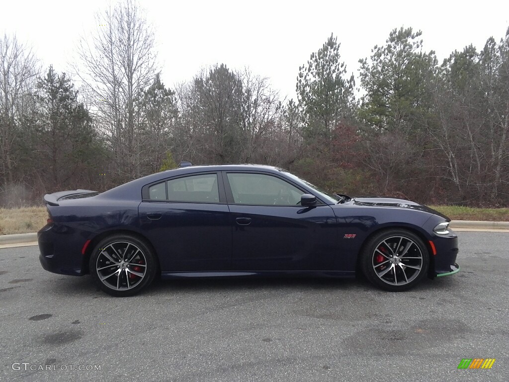 Contusion Blue 2017 Dodge Charger R/T Scat Pack Exterior Photo #117943100