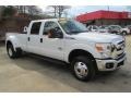 Oxford White - F350 Super Duty XLT Crew Cab 4x4 DRW Photo No. 4