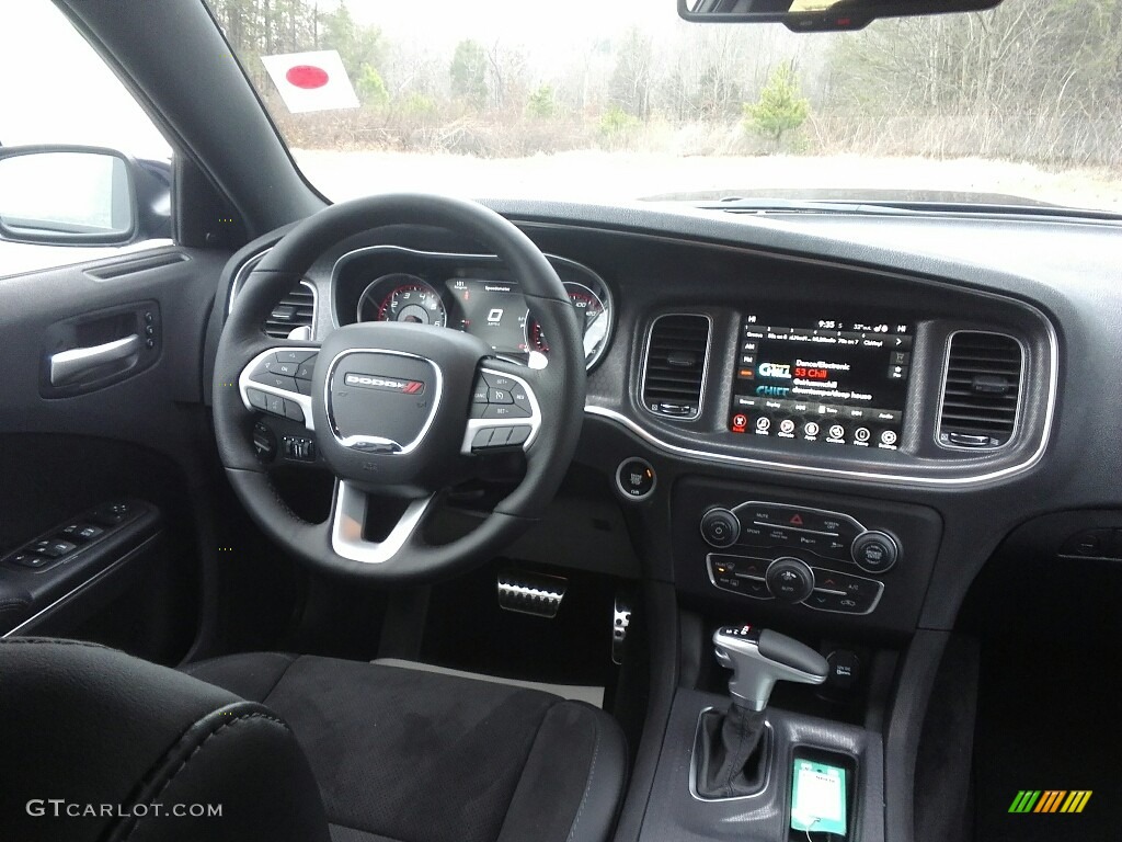 2017 Dodge Charger R/T Scat Pack Black Dashboard Photo #117943349