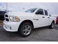 Bright White 2017 Ram 1500 Express Quad Cab Exterior