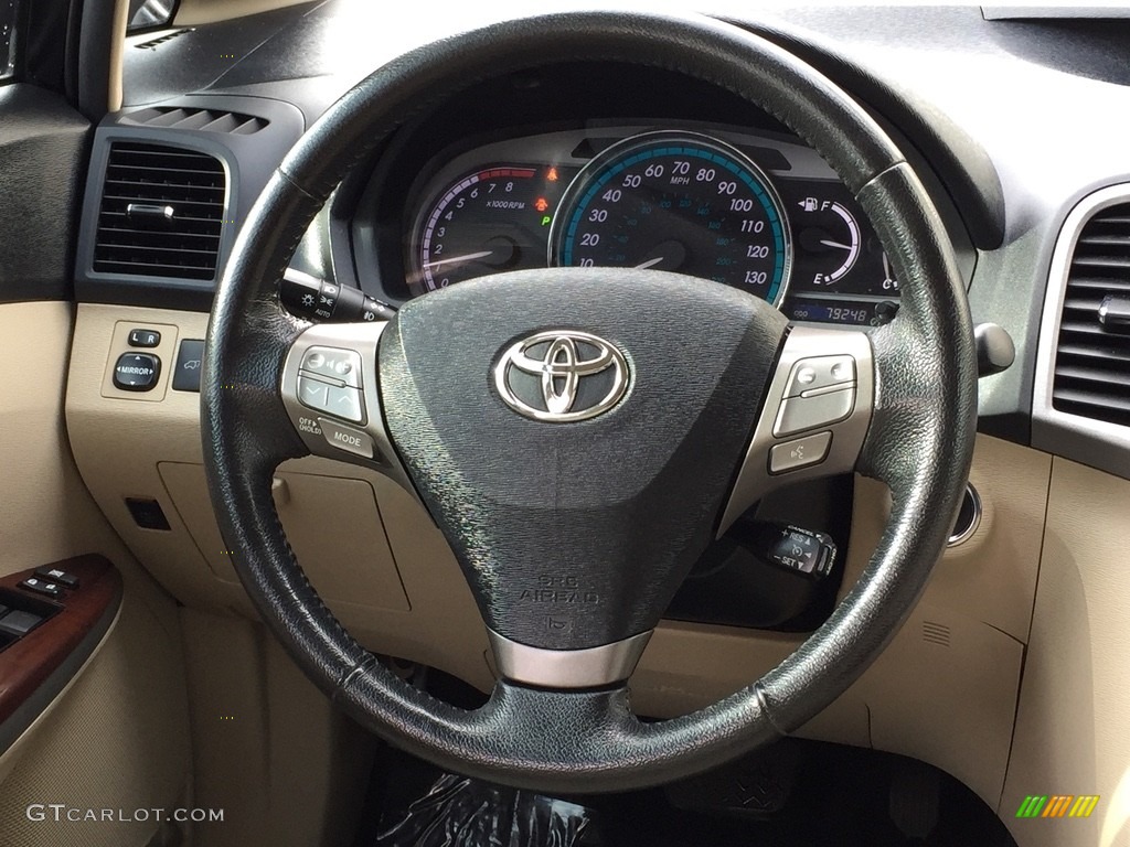 2010 Venza V6 AWD - Golden Umber Mica / Gray photo #14