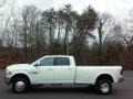 Pearl White 2017 Ram 3500 Laramie Crew Cab 4x4 Dual Rear Wheel Exterior