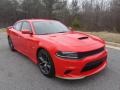 2017 Go Mango Dodge Charger R/T Scat Pack  photo #4