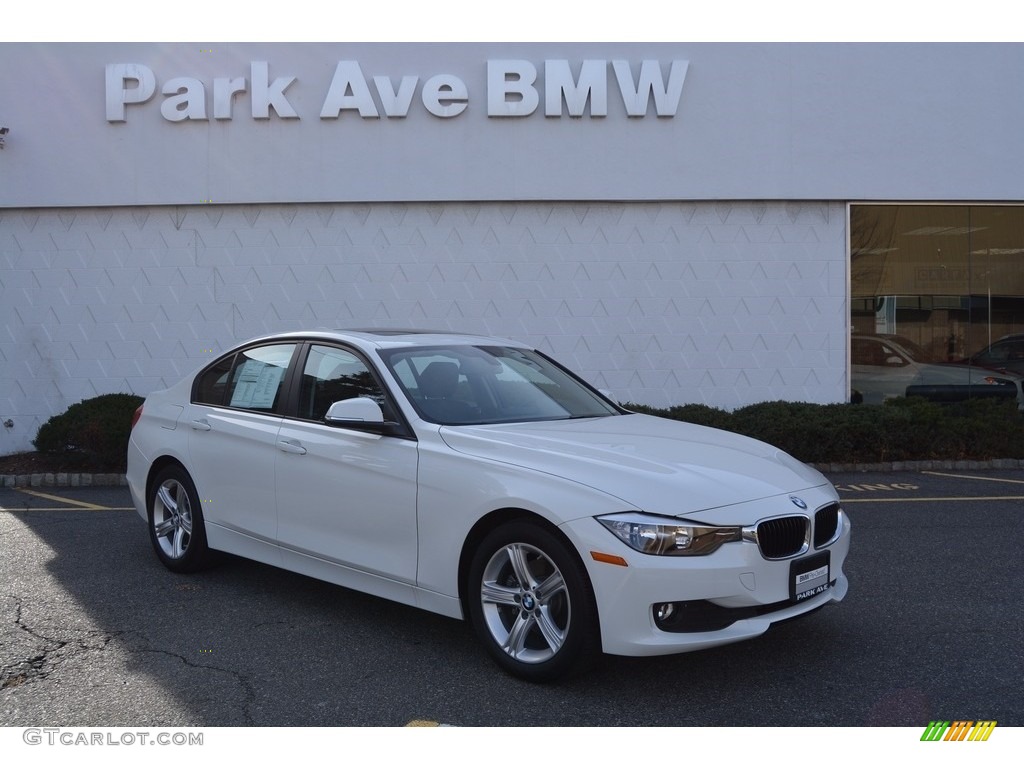 Alpine White BMW 3 Series