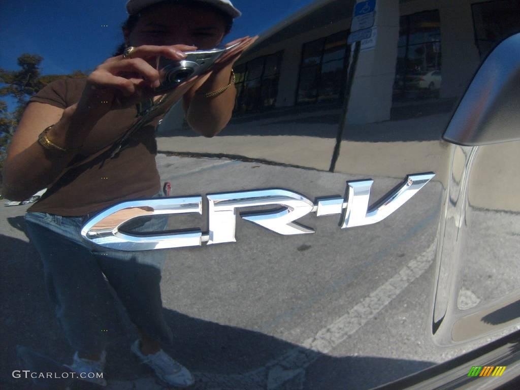 2008 CR-V LX - Nighthawk Black Pearl / Ivory photo #9