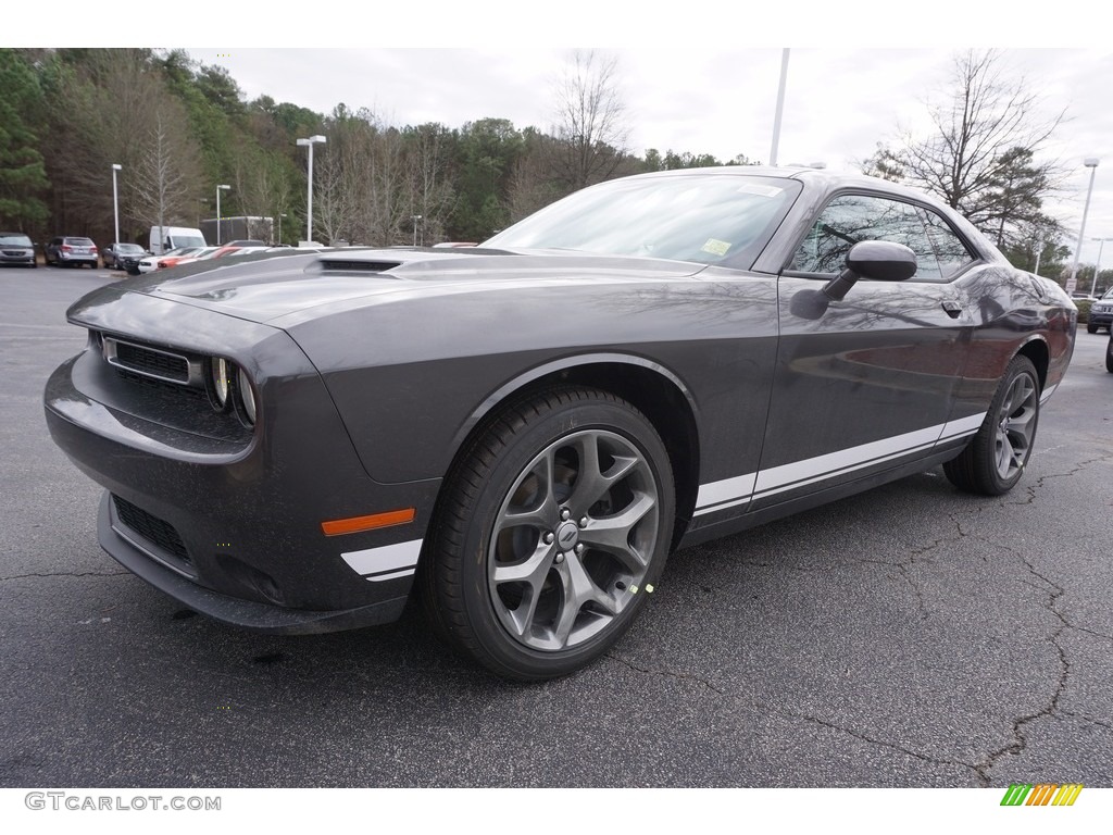 2017 Challenger SXT - Granite Pearl / Black photo #1