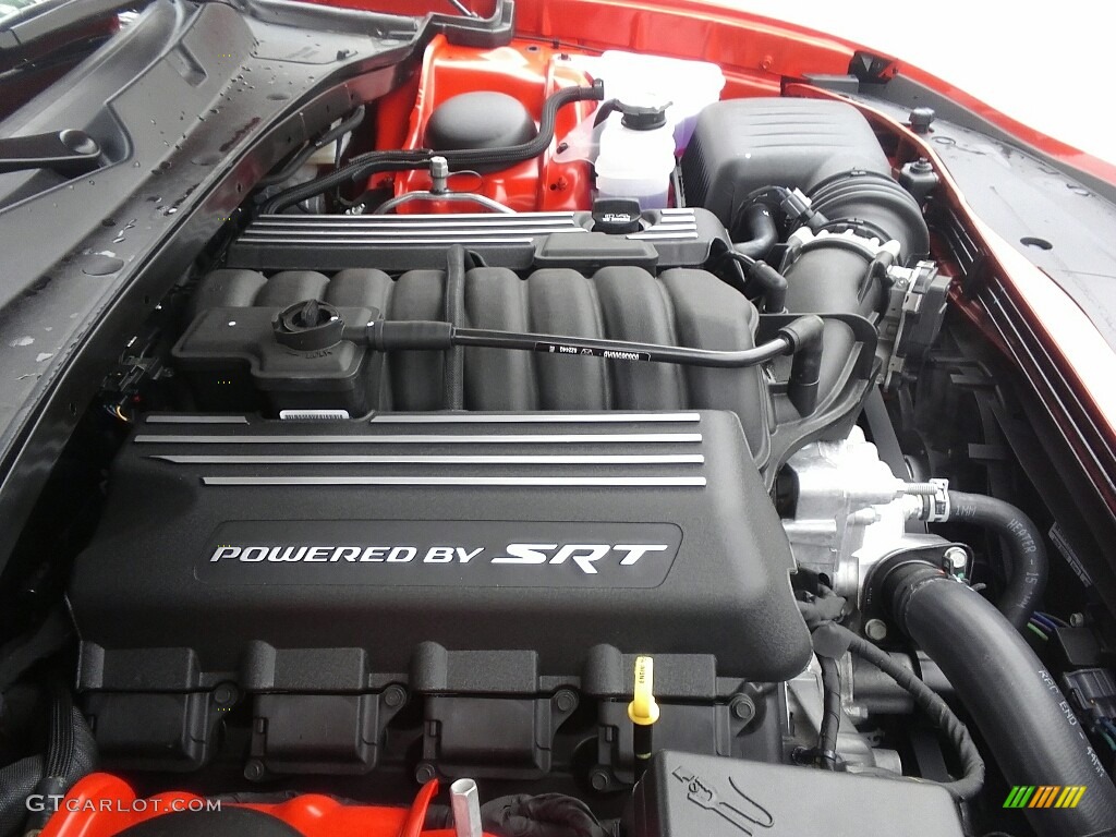 2017 Dodge Charger R/T Scat Pack 392 SRT 6.4 Liter HEMI OHV 16-Valve VVT MDS V8 Engine Photo #117945548