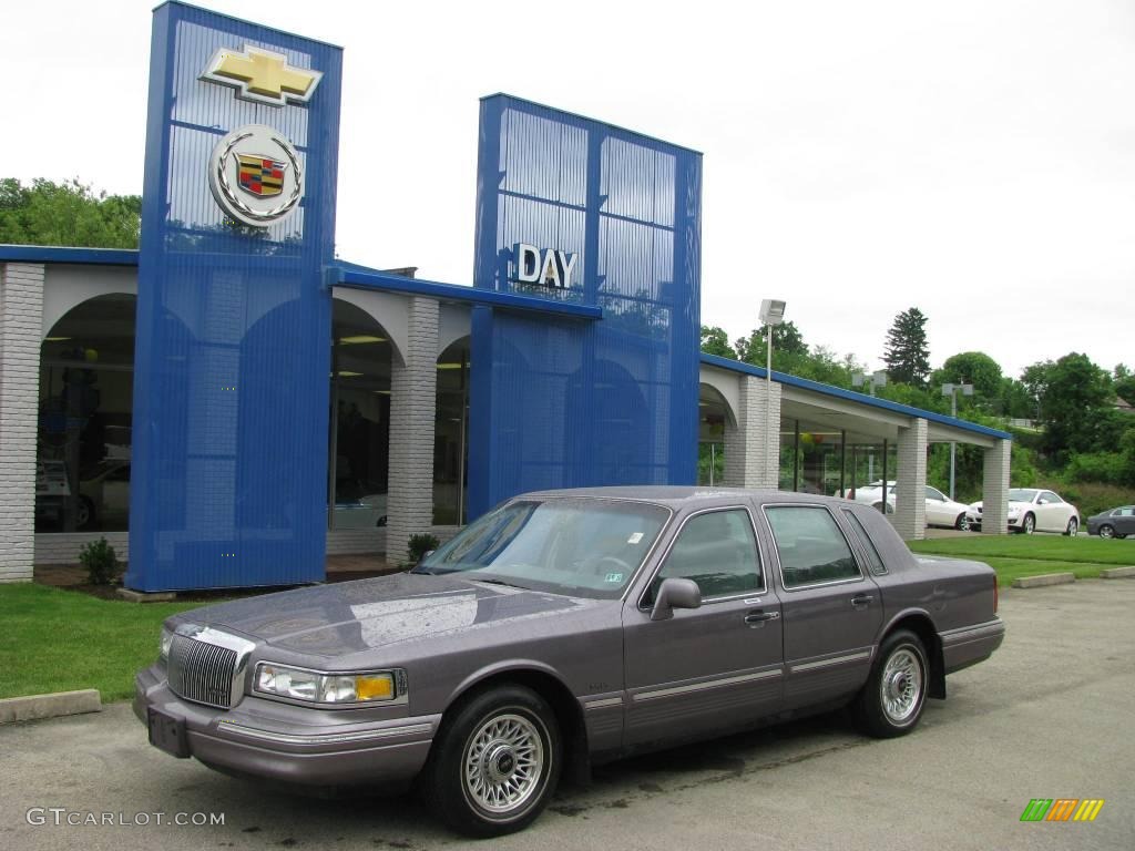 Medium Graphite Metallic Lincoln Town Car