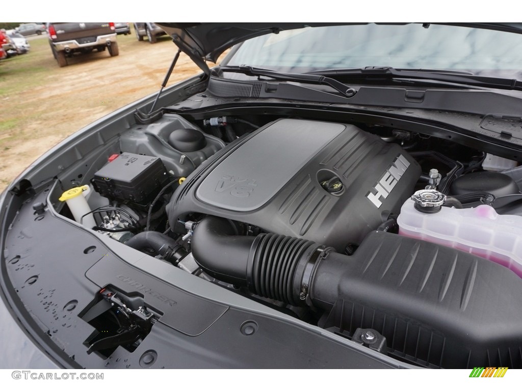 2017 Dodge Charger R/T 5.7 Liter HEMI OHV 16-Valve VVT MDS V8 Engine Photo #117946028
