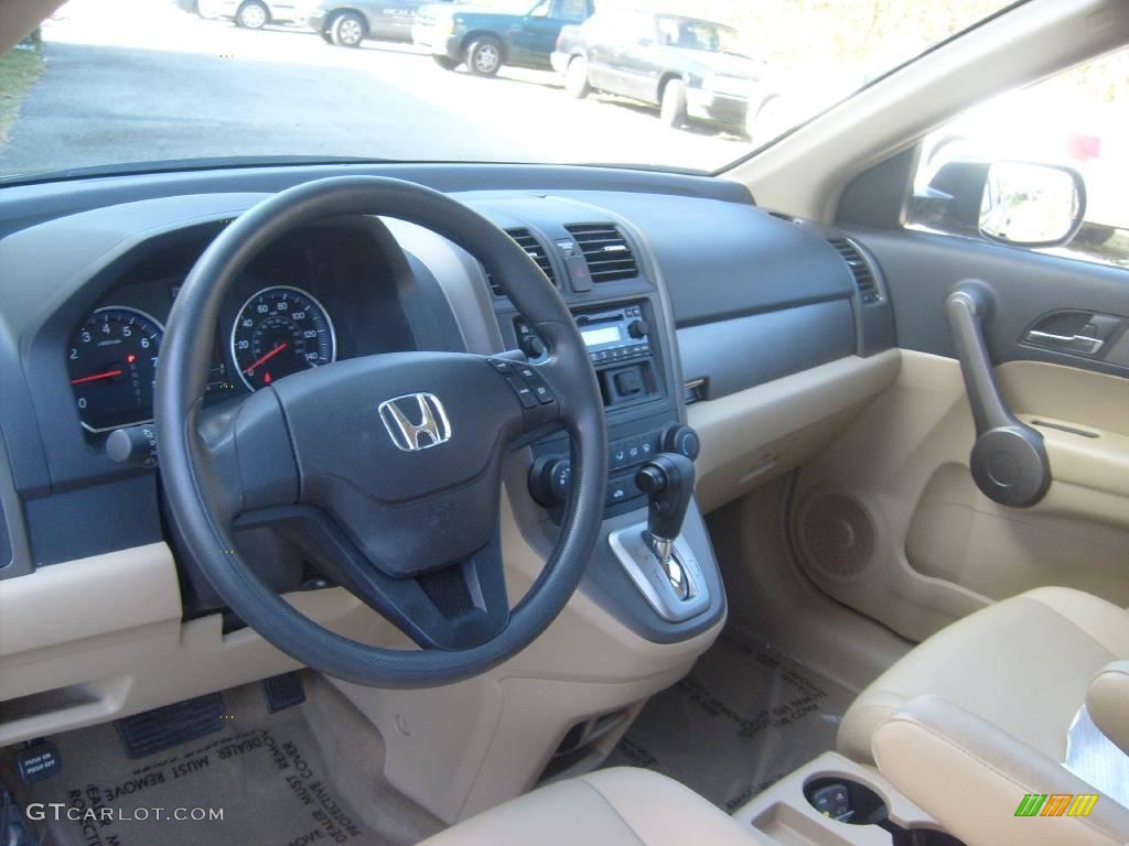 2008 CR-V LX - Nighthawk Black Pearl / Ivory photo #15