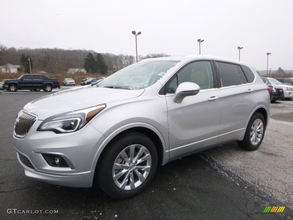 Galaxy Silver Metallic 2017 Buick Envision Essence Exterior Photo #117948869