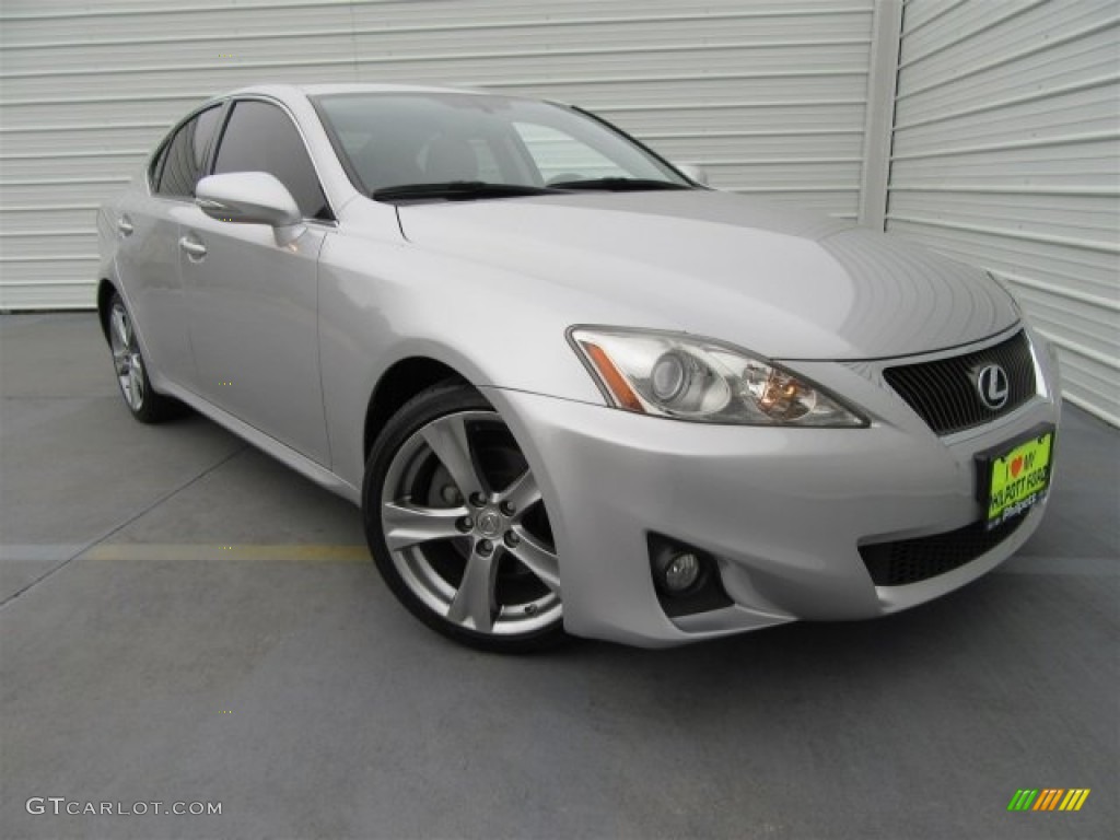 Tungsten Silver Pearl Lexus IS