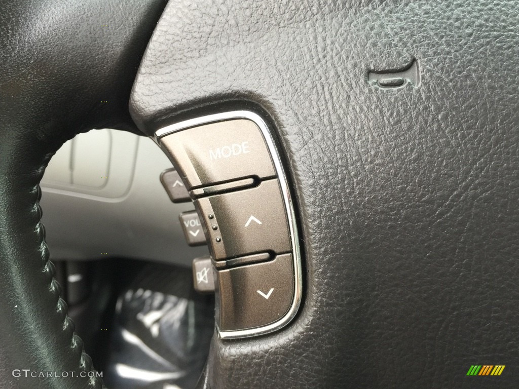 2010 Sonata SE V6 - Ebony Black / Gray photo #16