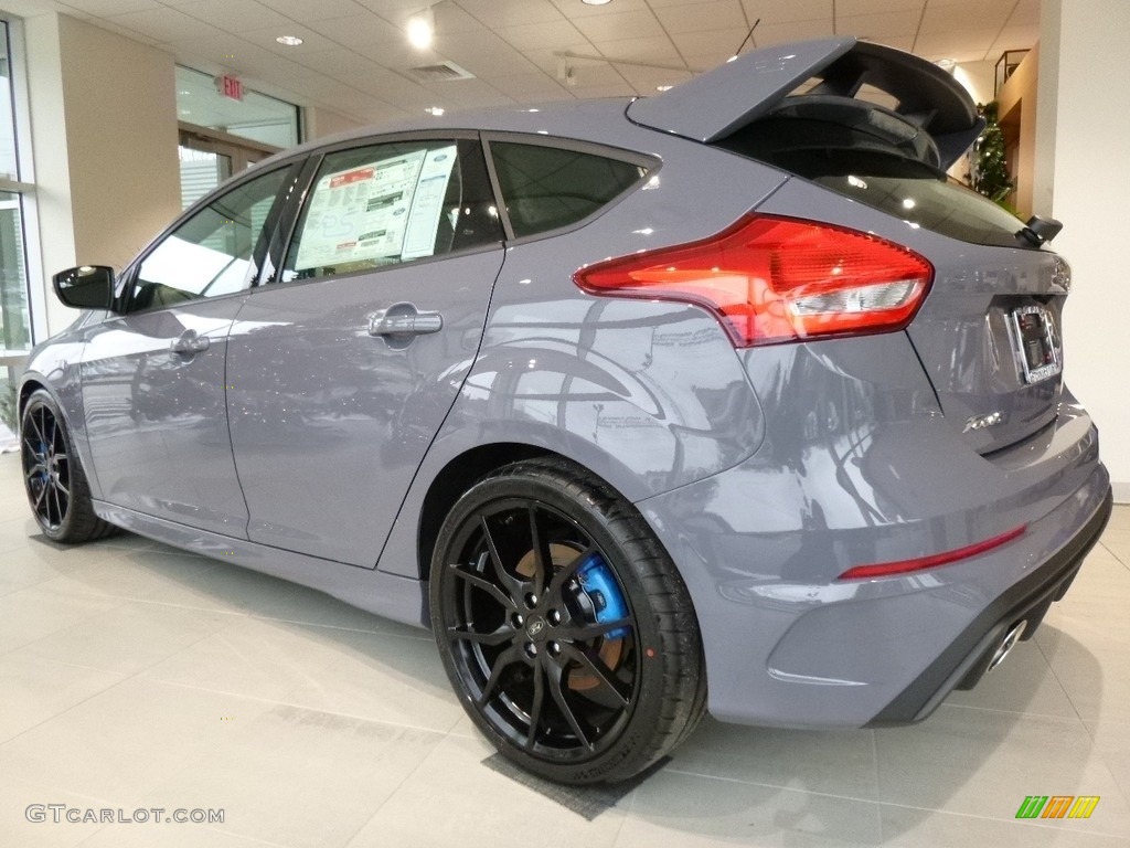 Stealth Gray 2017 Ford Focus RS Hatch Exterior Photo #117949457