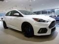 Frozen White 2016 Ford Focus RS Exterior